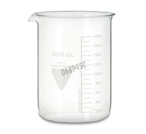 Borosilicate Glass Graduated Beaker Low Form 5000 Ml