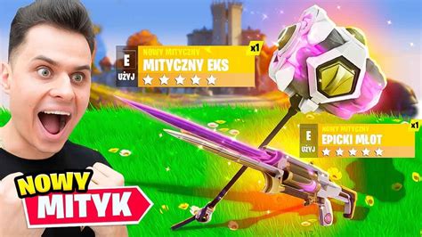 Zdobyłem BRONIE które ZABIJAJĄ na HITA MITYCZNY EKS i MŁOT Fortnite