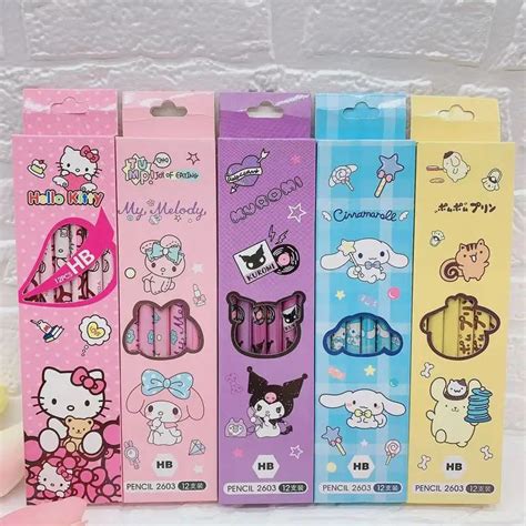 Sanrio 60 Sztuk O Wki Z Kresk Wek Moja Melodia Kuromi D Ugopisy