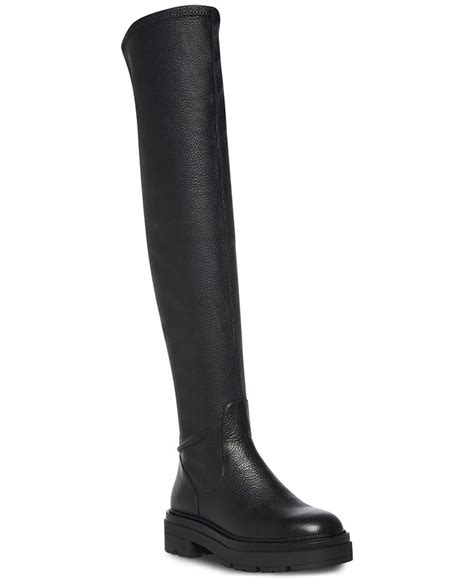 Steve Madden Womens Industry Over The Knee Lug Sole Boots Macys