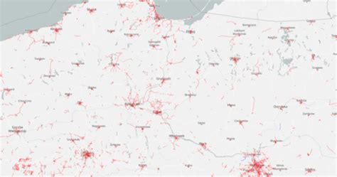 Mapa infrastruktury rowerowej Ścieżki Rowerowe Velomapa Velomapa