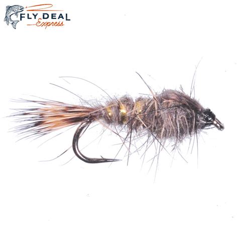 Hares Ear Natural Nymph Fly Deal Flies