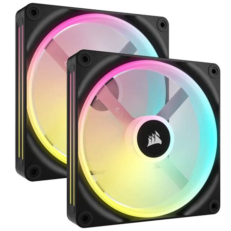 Corsair Icue Link Qx140 Rgb 140mm Pwm Pc Fans Starter Kit With Icue