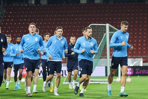 Piłkarze Dynama Kijów trenowali na stadionie Cracovii przed meczem z