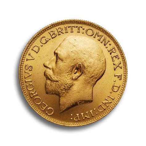 King George V Gold Sovereign Coin