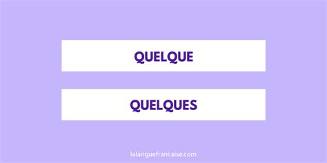 « Quelque » ou « quelques » ? [orthographe] | La langue française