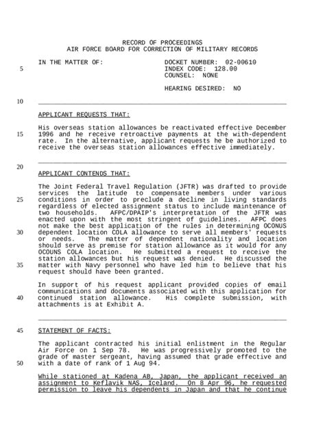 Boards Law Af Mil Af Bcmr Cy2002 Bc2002006 Boards Law Af Doc Template Pdffiller