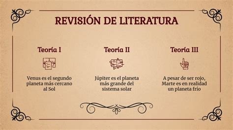 Tesis Sobre Literatura Espa Ola Google Slides Y Powerpoint