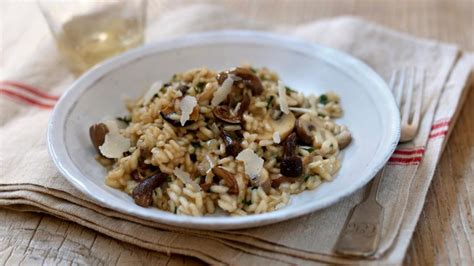 Really Easy Mushroom Risotto Recipe Bbc Food