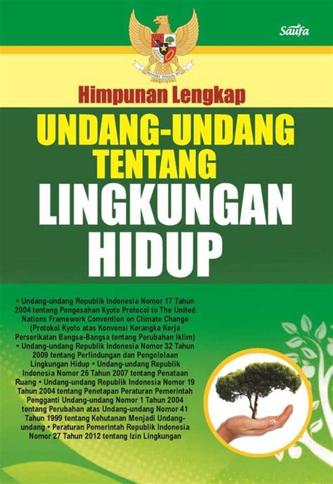 Jual Buku Himpunan Lengkap Undang Undang Tentang Lingkungan Hidup