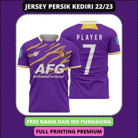 Jual Jersey Persik Kediri 2022 2023 Free Nama Dan No No Punggung Full