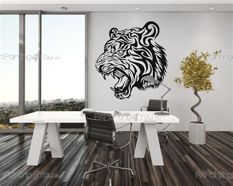 Stickers Pared Tigre Stickers Pared Murales Y Vinilos