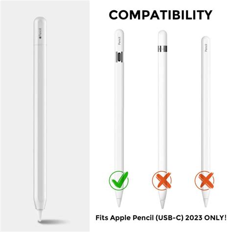 Apple Pencil Usb C Ahastyle Pt Silicone Case