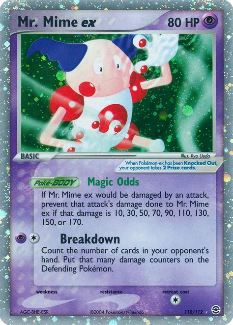 Mr Mime Ex FireRed LeafGreen RG 110 PkmnCards