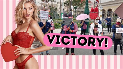 Historic Victory For Victoria S Secret Workers Clean Clothes Campaign