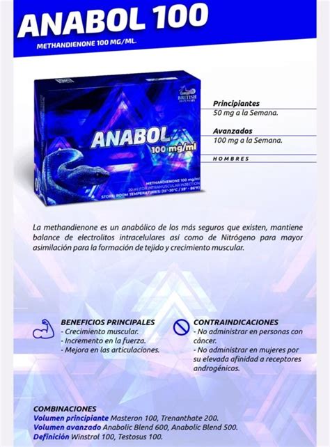 British Dispensary Anabol Mg Ml Los Mejores Productos De Mexico