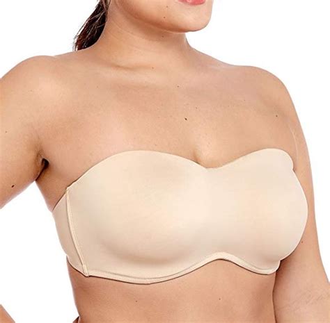 Delimira Womens Smooth Seamless Invisible Underwire Strapless