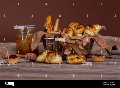 Different Types Of Pastry Stock Photo Alamy