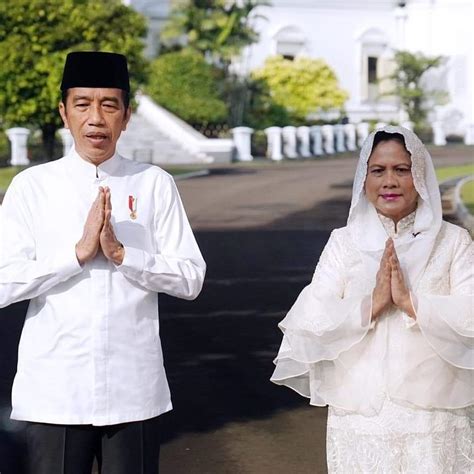 Presiden Jokowi Dan Ibu Negara Sampaikan Ucapan Hari Raya Idulfitri