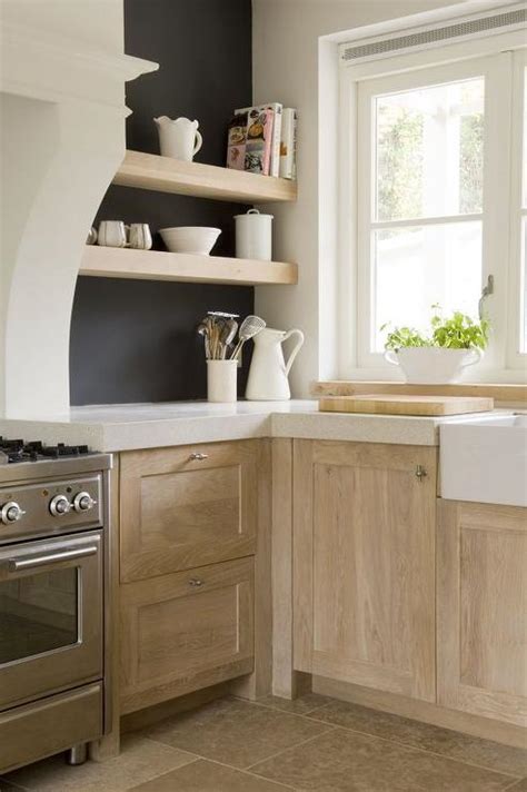 22 White Kitchen With Light Wood Cabinets Background WoodsInfo