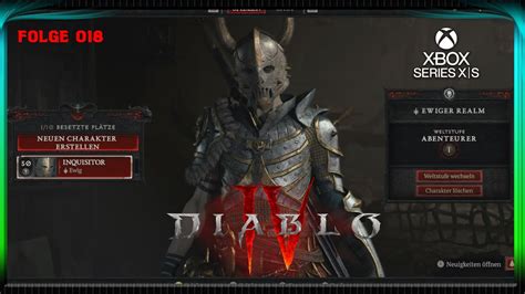 LETS PLAY DIABLO IV FOLGE 18 SCHWARZES ASYLUM U SCHREIE DER UNSCHULD