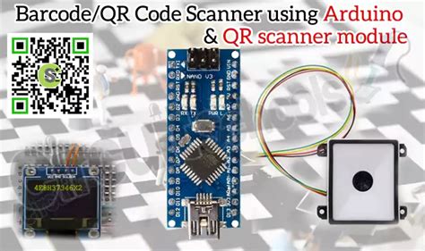 Barcode/QR Code Reader Using Arduino QR Scanner Module, 49% OFF