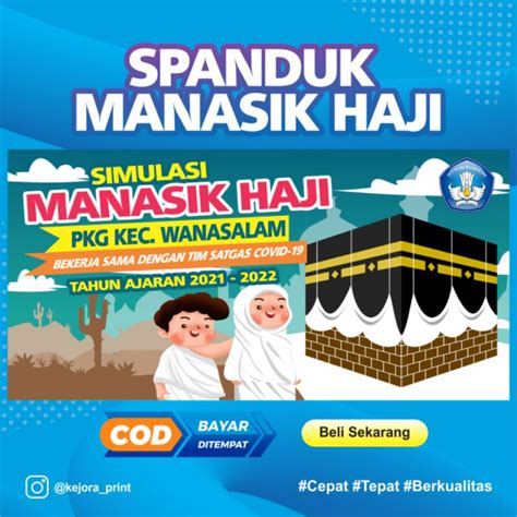 Jual Spanduk Manasik Haji Paud Tk Murah Shopee Indonesia