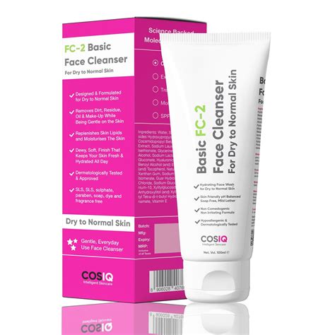 Mild Face Wash For Dry Skin Online In India Cosiq