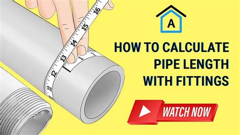 How To Calculate Pipe Length With Fittings Know Details Youtube