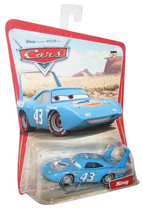 Disney Pixar Cars The King Desert Scene Series 1 Die-Cast Mattel Blue ...