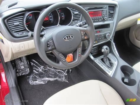 Beige Interior 2012 Kia Optima LX Photo #55524992 | GTCarLot.com