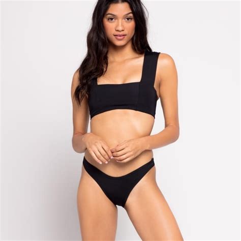L Space Swim Lspace Swim Black Parker Bikini Top Poshmark