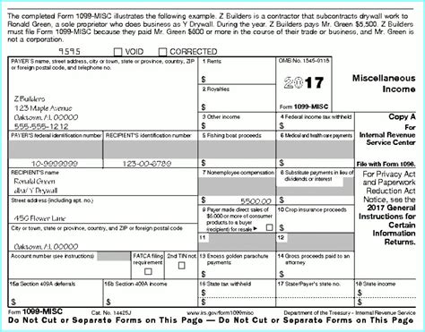 Free Printable 1099 Misc Forms - Free Printable