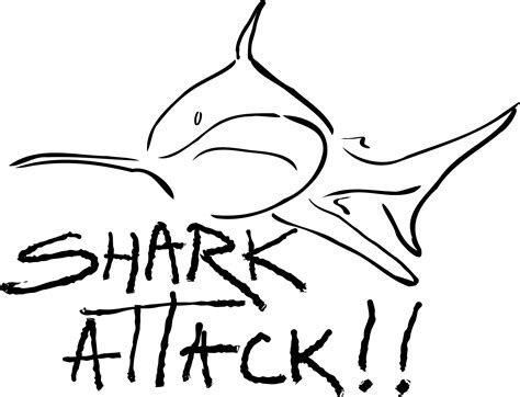 Clipart Shark Line Clipart Shark Line Transparent Free For Download On