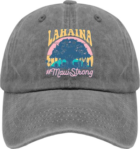 Maui Strong Hat For Women Pray For Maui Hawaii Strong Baseball Caps