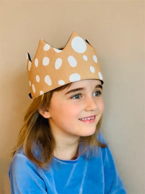 Birthday Crown Party Crown Fabric Crown Etsy