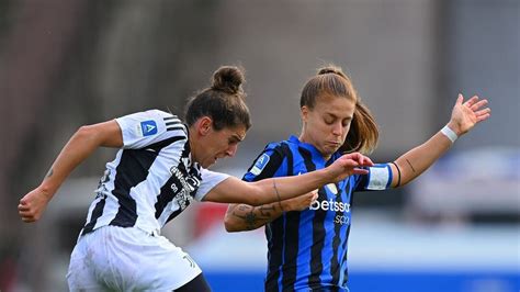 Serie A Femminile Inter E Juventus Non Si Fanno Male Il Match