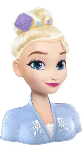 Princesa Elsa Frozen Mu Eca Disney Cabeza Peinar Accesorios En Venta En