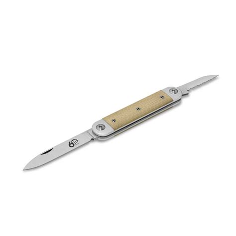 Coltello Maserin Sessantesimo Anniversario Manico Micarta Britola