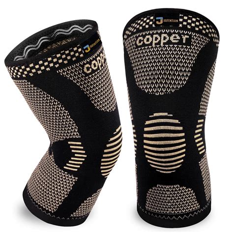 Jiufentian Copper Knee Brace Sleeve Support For Men And Women Knee