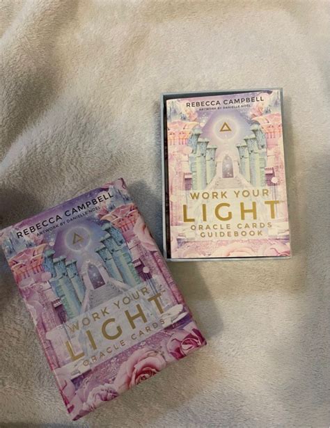 Work Your Light Oracle Deck By Rebecca Campbell Hobbies Toys