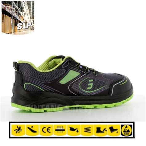 Sepatu Safety Jogger Cador Green S1p Esd Src Sepatu Keselamatan Kerja Safety Jogger Sepatu