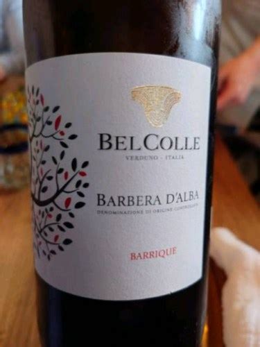 Belcolle Barbera Dalba Barrique Vivino