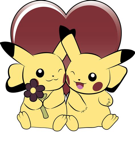 Pikachu Love By Ainfinity On Deviantart