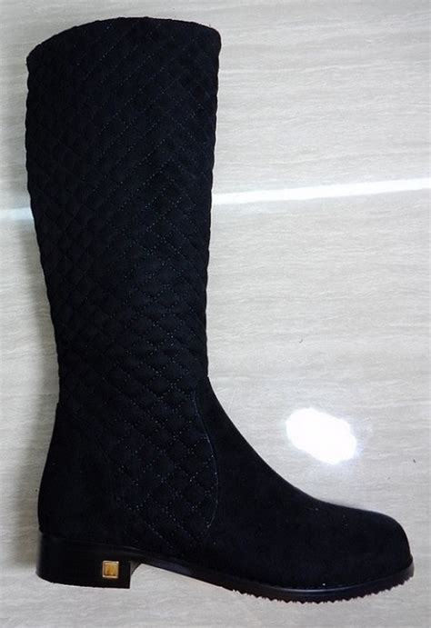 Venta Botas Negras De Gamuza Mujer En Stock