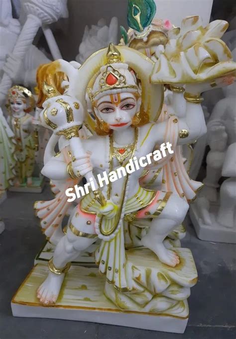 Painted Hindu Marble Veer Hanuman Home At Rs 7100 In Alwar ID