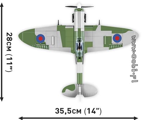 Cobi Aircraft Ww Supermarine Spitfire Mk Vb Historiske Wwii