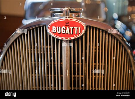 Vintage Bugatti Badge Hi Res Stock Photography And Images Alamy