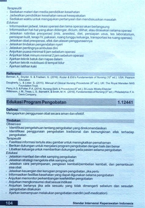 112441 Edukasi Program Pengobatan Siki Standart Intervensi