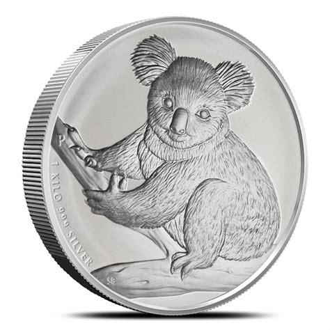 2009 1 Kilo Australian Silver Koala Coin L BGASC